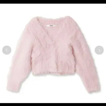 FURFUR 샤기 니트 가디건