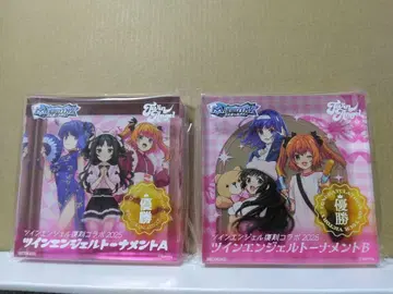 엠홀덤 트윈 엔젤 토너먼트 우승 트로피 2개 세트