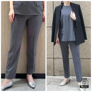 23SS 띠어리 럭스 플레어 팬츠 미디엄 그레이 40 사이즈