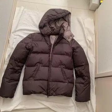 Jean-cox 다운 자켓 M 사이즈 다크 브라운