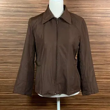 상의 바이 에코 점퍼 블루종 아우터 L 사이즈 상당 브라운 브라운