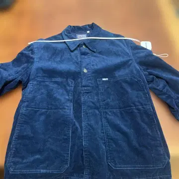 네이비 코듀로이 커버올