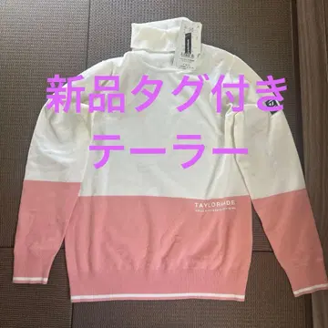 택 포함 새상품 테일러메이드 가을/겨울 상의 니트 하이넥