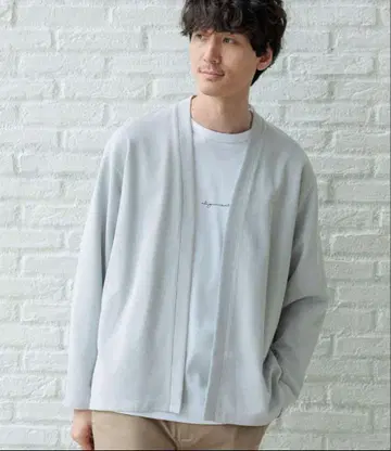 글로벌 워크 GLOBAL WORK 사라사마DRY 가디건