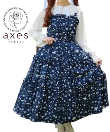 axes femme kawaii 시나모롤 점프 스커트 원피스 콜라보