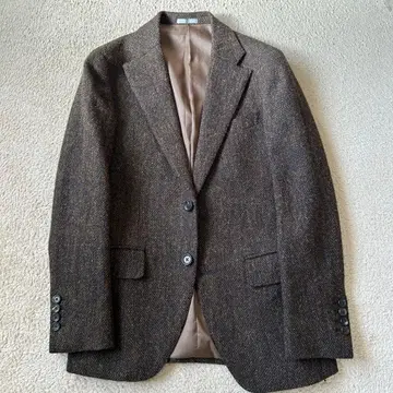 정장 셀렉트 Harris Tweed 테일러드 자켓 브라운 Y4