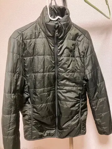 S235 올리브 그린 퀼팅 다운 자켓 M