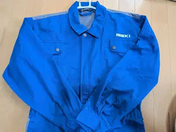 ISEKI 파랑 츠나기 작업복 이세키 츠나기