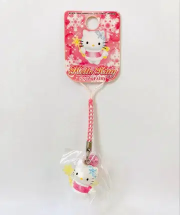 지역 한정 키티 스노우 페어리 끈 장식 레어