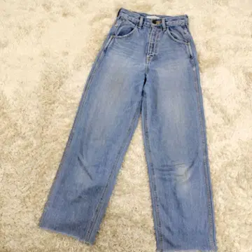 MOUSSY DROP POCKET WIDE 데님 팬츠 컷오프