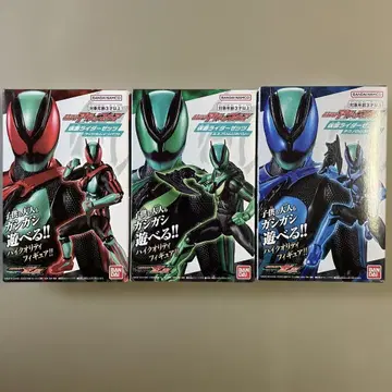 가면라이더 액션 피규어 가면라이더 제츠 3개 세트