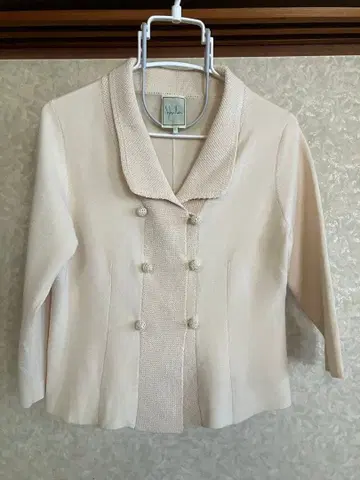 메5114 미사용 Sybilla (시빌라) 니트 자켓 베이지 M