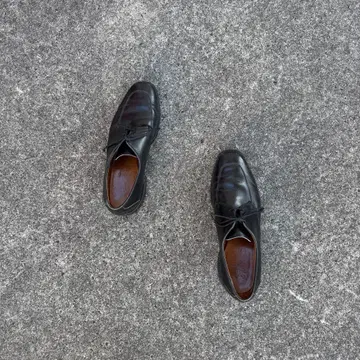 1990s Allen Edmonds leather shoes Patton