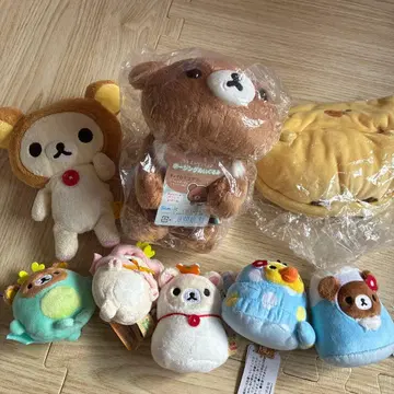 리락쿠마 마스코트 봉제 인형