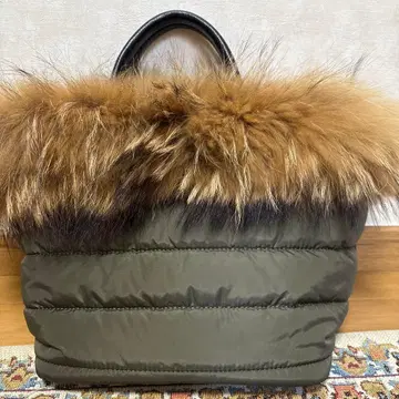 퍼 토트백 (어깨끈 포함)