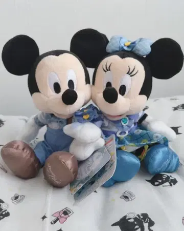 미키 & 미니 봉제 인형 세트