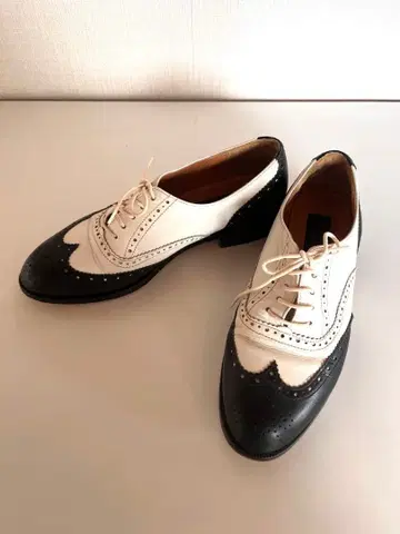 버클레이 BARCLAY / 윙팁 슈즈 / 23.0cm 콤비