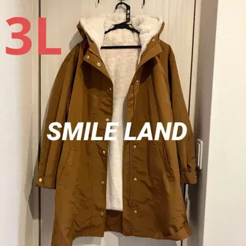 SMILE LAND 스마일랜드 마운틴 후드티 3L 브라운 아우터