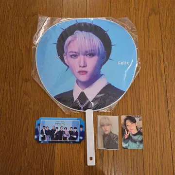 스키즈 Felix MANIAC 부채 픽처 티켓 포토 카드 세트