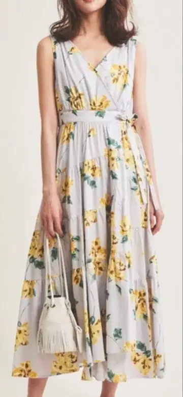 더 버지니아 the virginia 카슈쿨 플라워 원피스 36