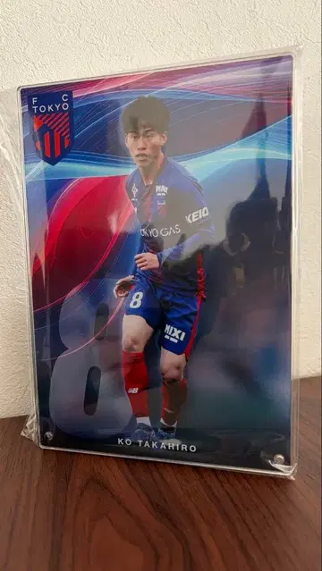 FC 도쿄 팬 감사제 도쿄 복권 2등 실사 아크릴 보드 타카 선수