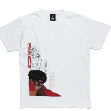 오토모 가츠히로 전집 AKIRA 애니메이션 셀화전 금 티셔츠 아키라