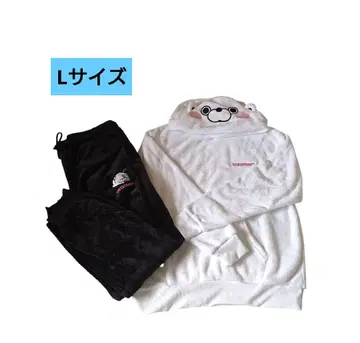 [ 새상품 ] YOSISTAMP 플리스 룸웨어 화이트 L 사이즈