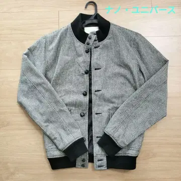 나노 유니버스 체크 무늬 자켓