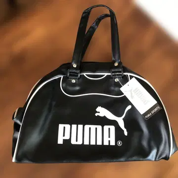 PUMA 블랙 더플백