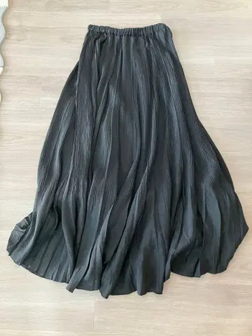 Rothmann 블랙 플리츠 스커트 S