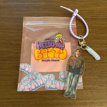 Hello My BESTY MANATO 아크릴 참 키링