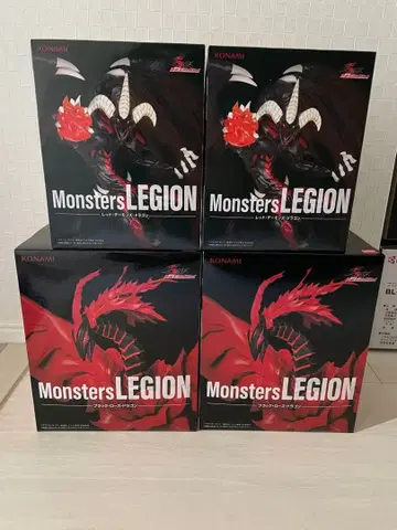 유희왕 Monsters LEGION 피규어 4개 세트