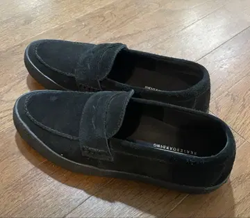 컨버스 로퍼 스웨이드 블랙 27cm