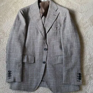 정장 셀렉트 DRAGO 체크 무늬 테일러드 자켓