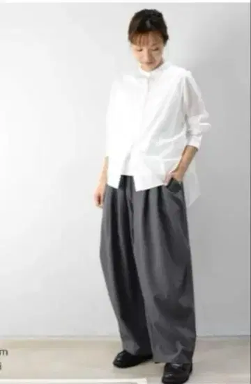 미즈이로 인드 와이드 카고 팬츠