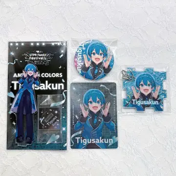 치구사 군 스토페스 캔뱃지 아크릴 스탠드 퍼즐 아크릴 키링 컬렉션 카드