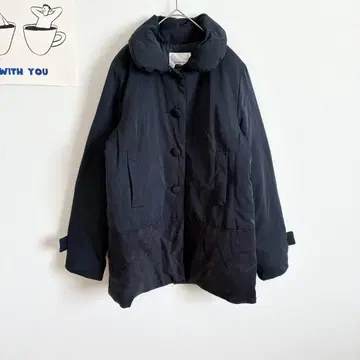 골든 베어 다운 자켓 따뜻한 아우터 긴팔 벨로아 이소재