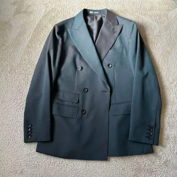 정장 셀렉트 더블 브레스트 자켓 뉴질랜드 울 믹스