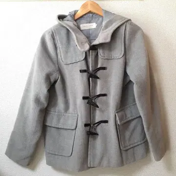 더플 코트 후드 부착