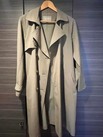 A DAY IN THE LIFE 그레이 트렌치코트 38