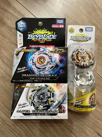 BEYBLADE 드라군 팬텀 G V & 알터 크로노스 6