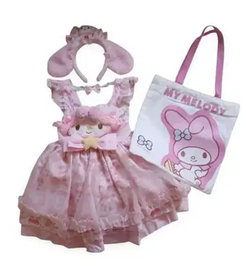 마이멜로디 핑크 드레스 세트 코스튬 120