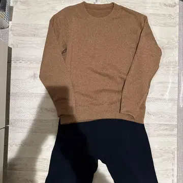 유니클로 니트 플리스 세트 M