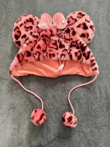 레오파드 무늬 디즈니 팬 캡