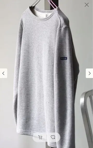 빔즈 별주 LOOPWHEELER 루프 휠러 맨투맨 M 사이즈