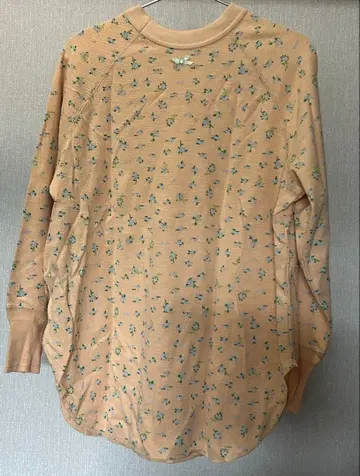 빔즈 보이 플라워 와플 롱 슬리브 티셔츠