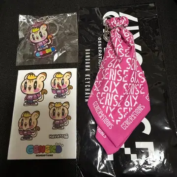 코모리 하야토 반다나 키체인 냥코 아크릴 키링 냥코 스티커