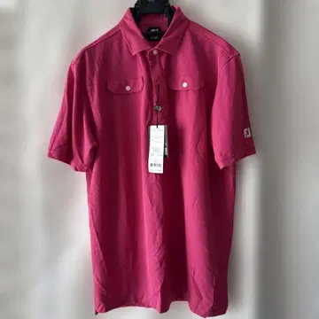 FootJoy 핑크 피케 셔츠