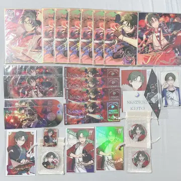 [ 익명/당일 발송 ] 앙스타 하스미 케이토 색지 캔뱃지 티켓 묶음 판매