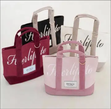 herlipto HLT 미니 토트백 아이보리 토트백